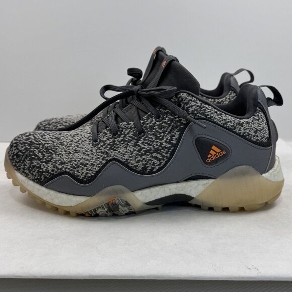 Adidas Mens Size 8 Gray Codechaos 21 Golf Shoes Primeblue Spikeless Lace Up - Picture 1 of 13